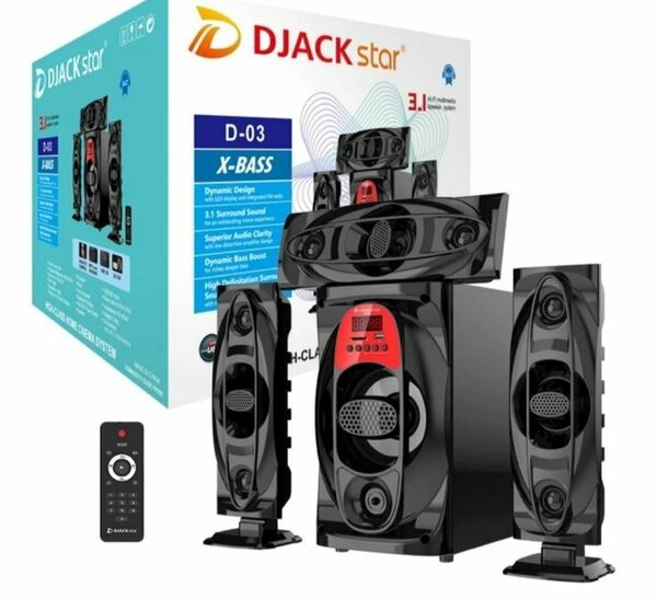 Système Audio DJACK 3.1 X-Bass