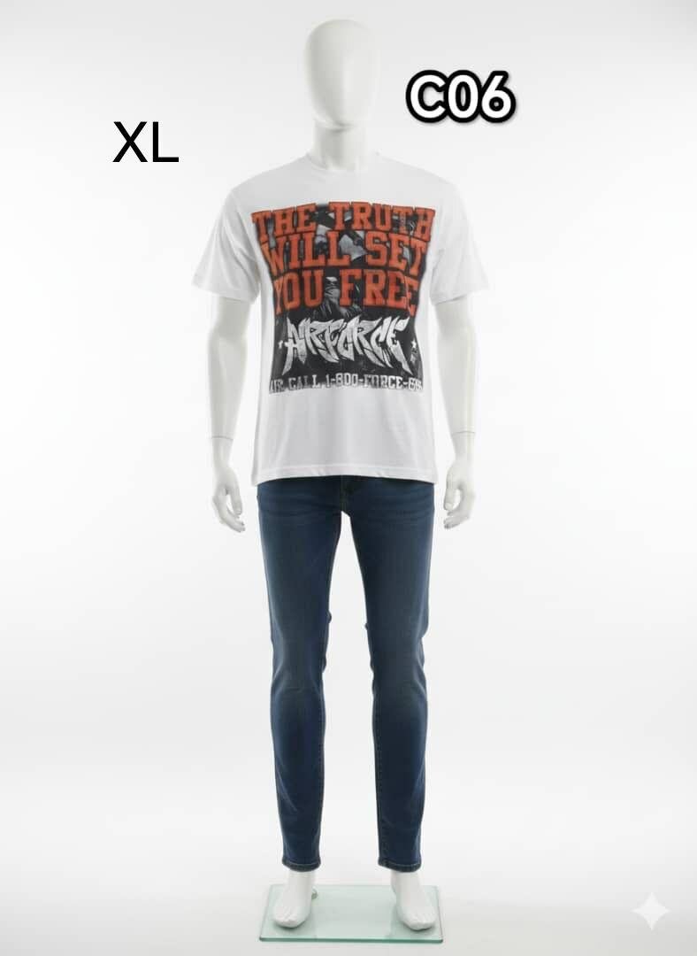 T-shirt imprimé homme XL