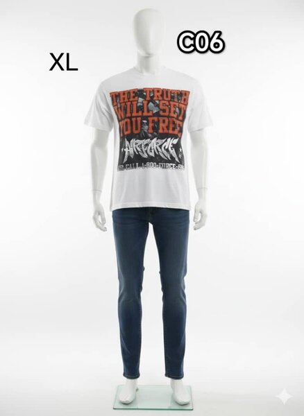 T-shirt imprimé homme XL