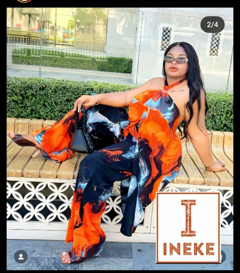 Robe longue colorée été