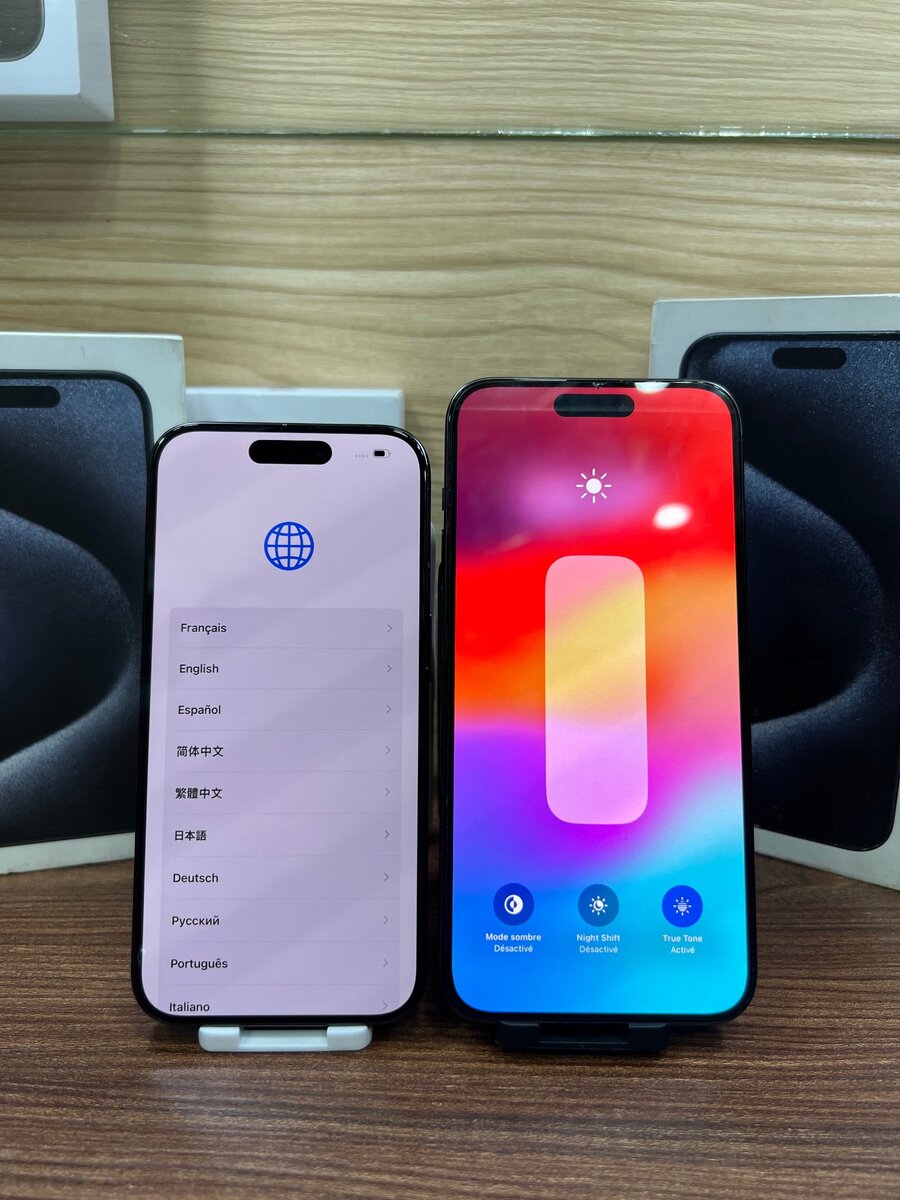 iPhone 15 pro et pro Max