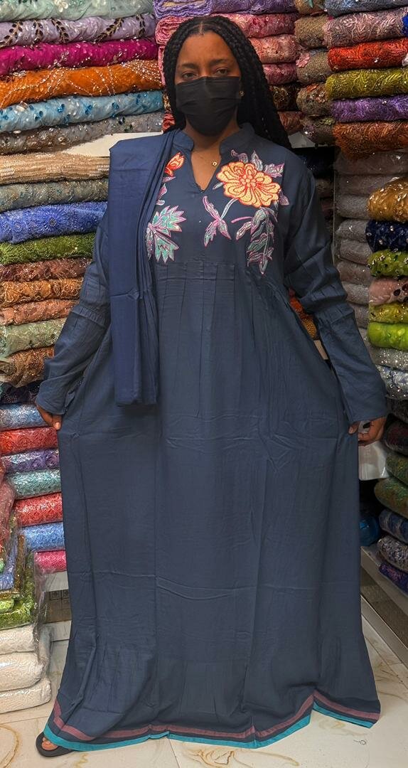 Robe Caftan Élégante Brodée