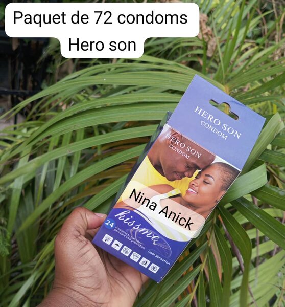 Pack de 72 préservatifs Hero Son