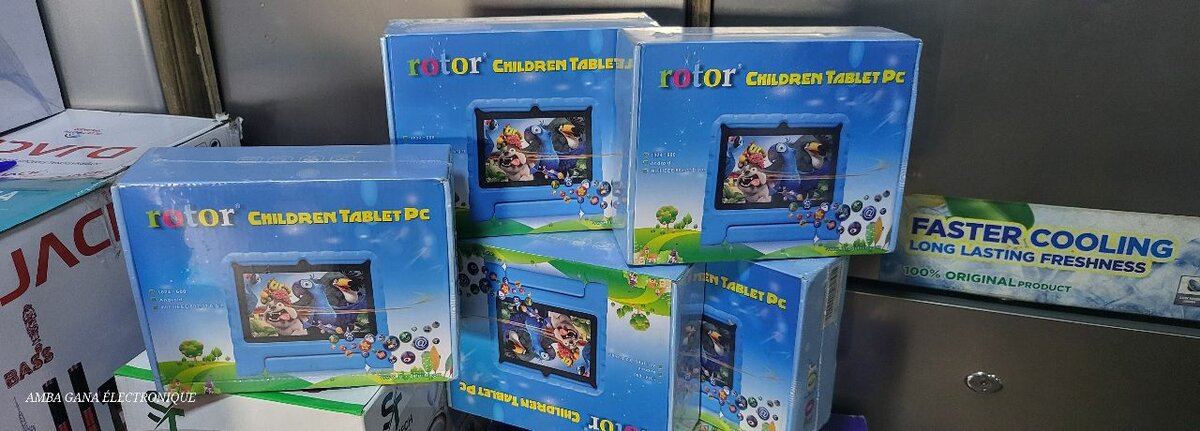 Tablette Enfant Rotor Colorée