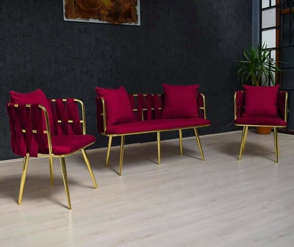 Salon 4 places 2+1+1  