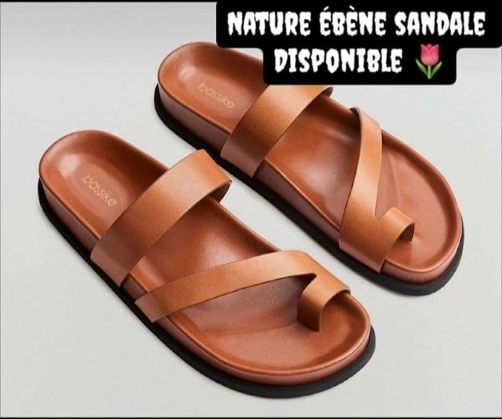 Sandales en cuir