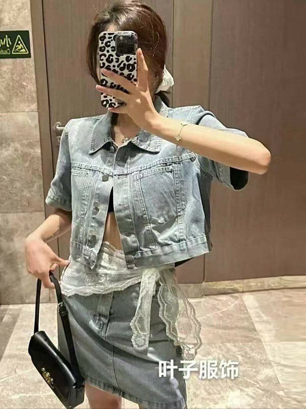 Джинсовая двойка