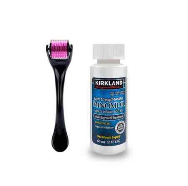 Kirkland Minoxidil avec Dermaroller