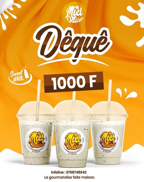 Lait Délicieux Miel Délices