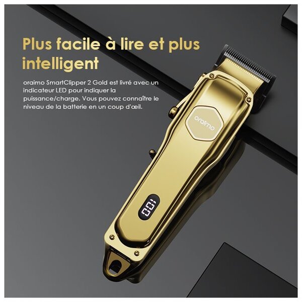 oraimo SmartClipper2 Tondeuse à cheveux professionnelle
