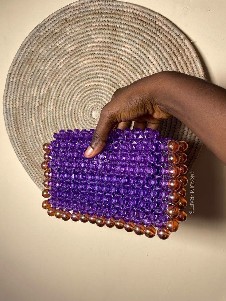 Pochette perlée élégante