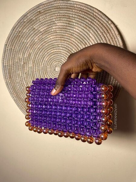 Pochette perlée élégante