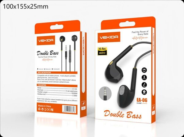 Ecouteur VEKIDA Double Bass