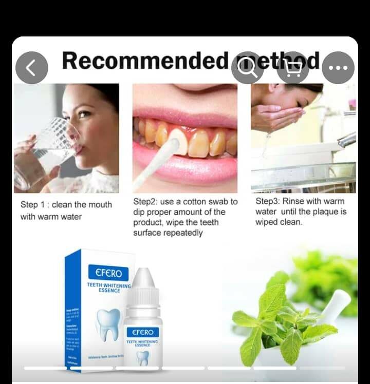 Essence Blanchissante Dents