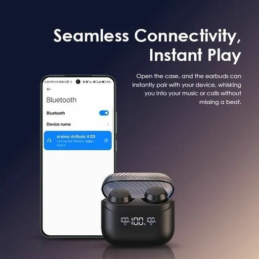 Oraimo AirBuds 4 ENC True Wireless Earbuds