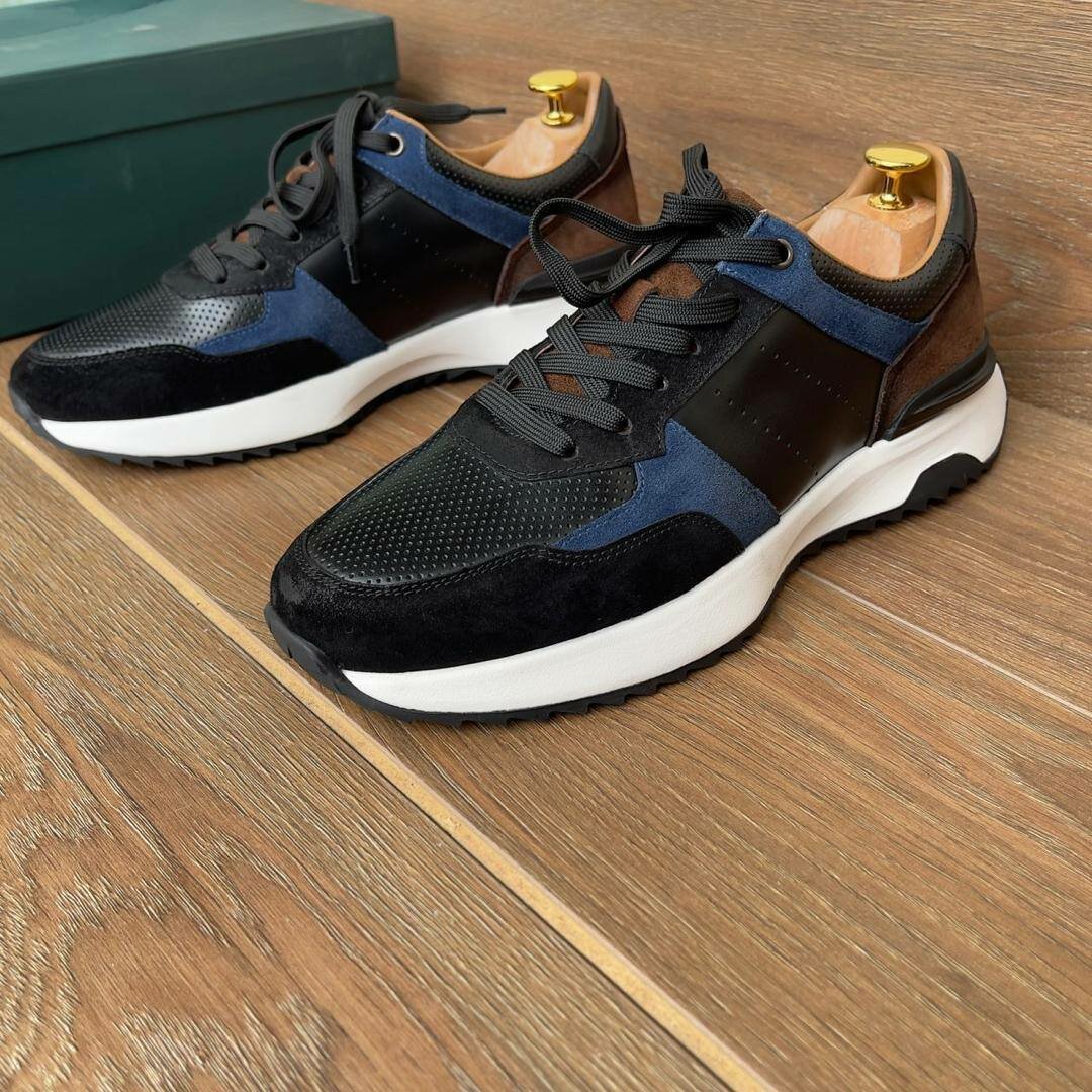 Sneakers homme cuir élégant