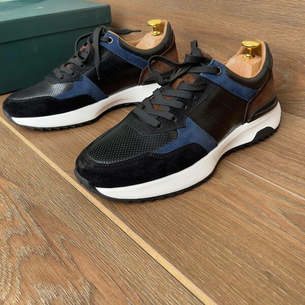 Sneakers homme cuir élégant