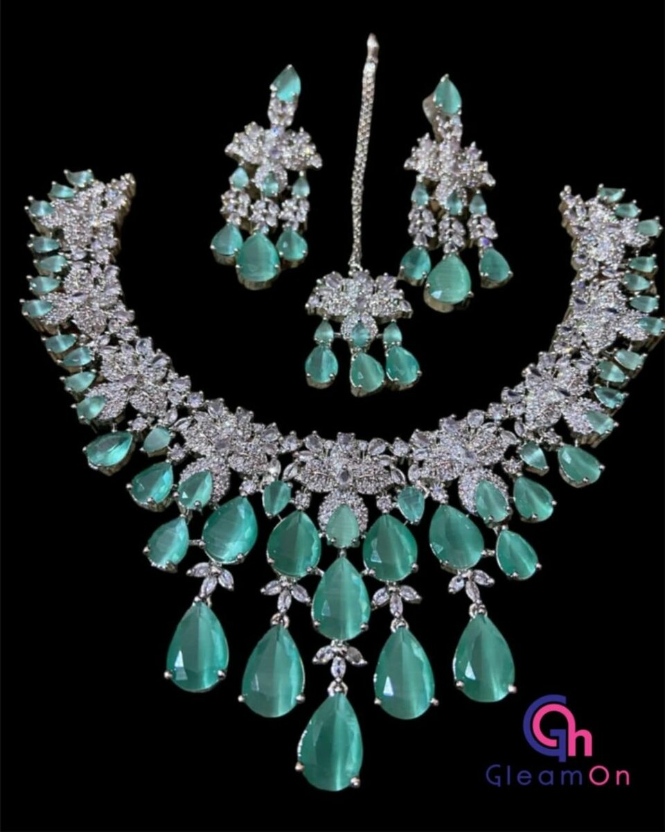 Latest original imported American diamond set