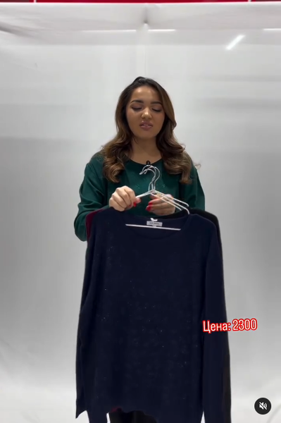 кофта синяя женская 