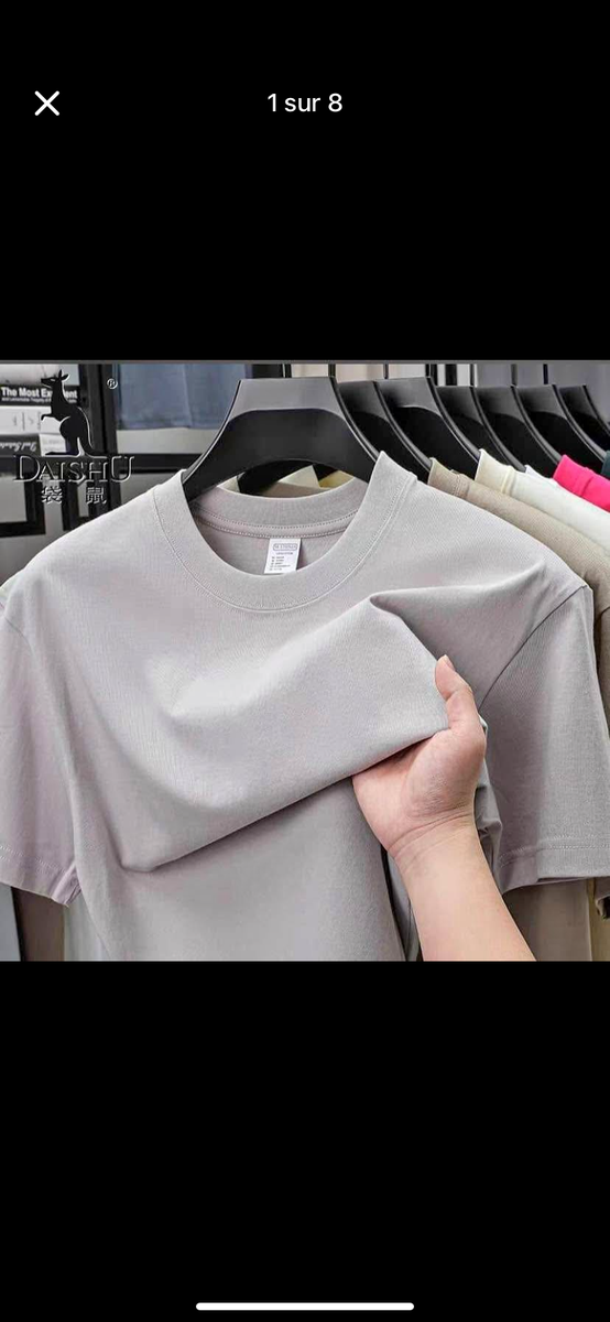 T-shirt basique en coton