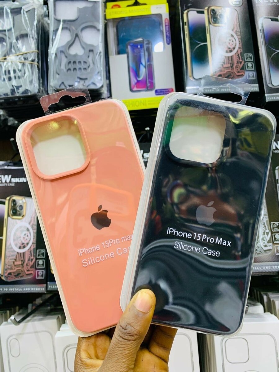 Silicone Case for iPhones.