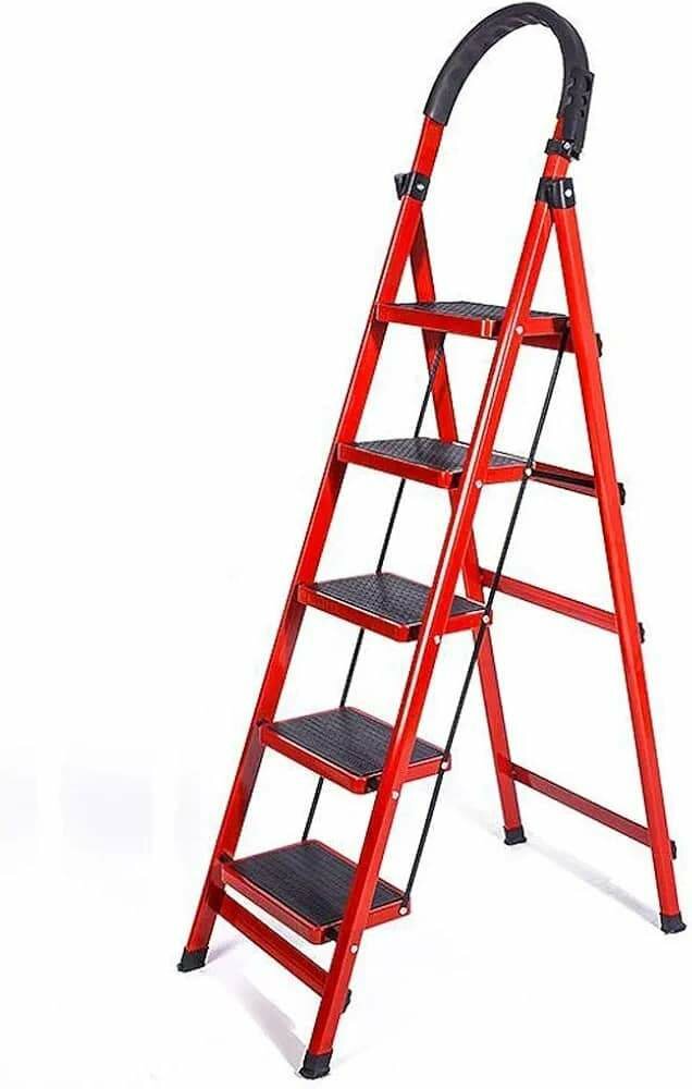 Échelles de Maison, Escabeaux Portables Pliables pour Magasi