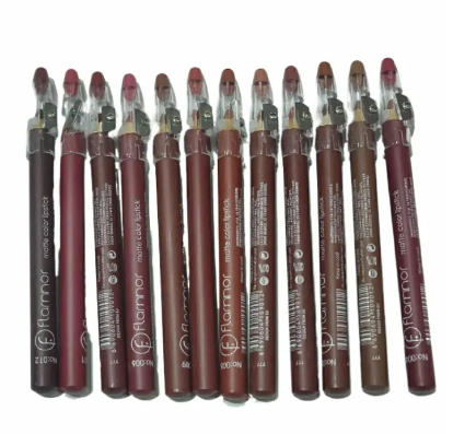 Lip pencils beautiful colour pack of 12