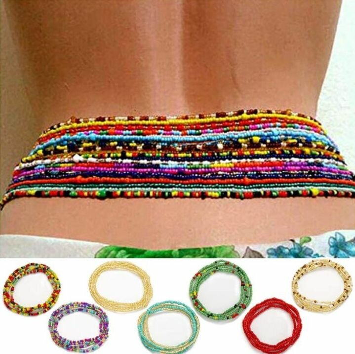 Original colorful waist beads