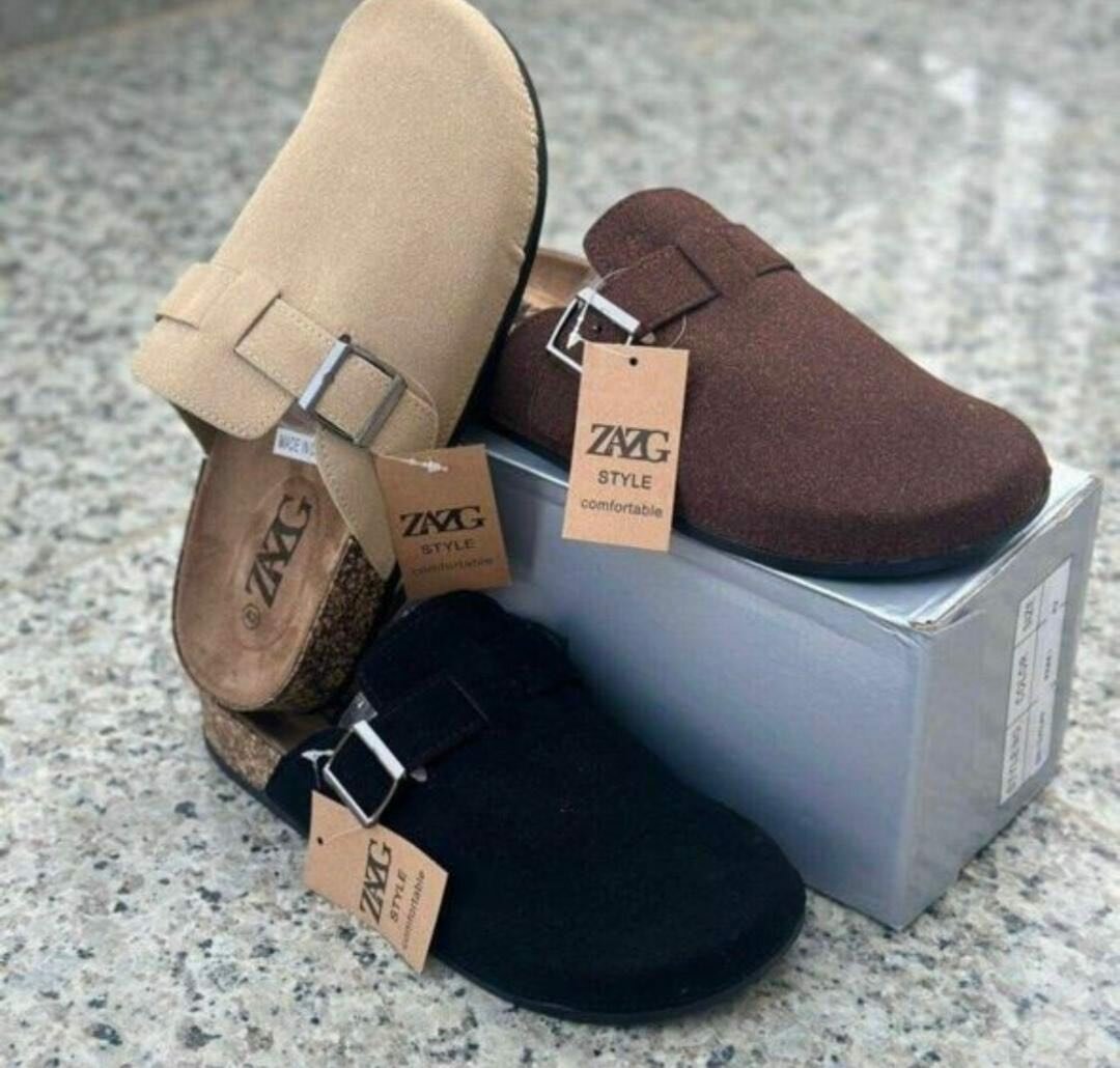 Chaussures confort en daim