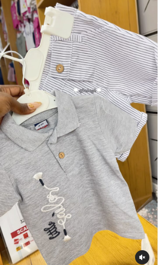 Baby kit for a boy gris