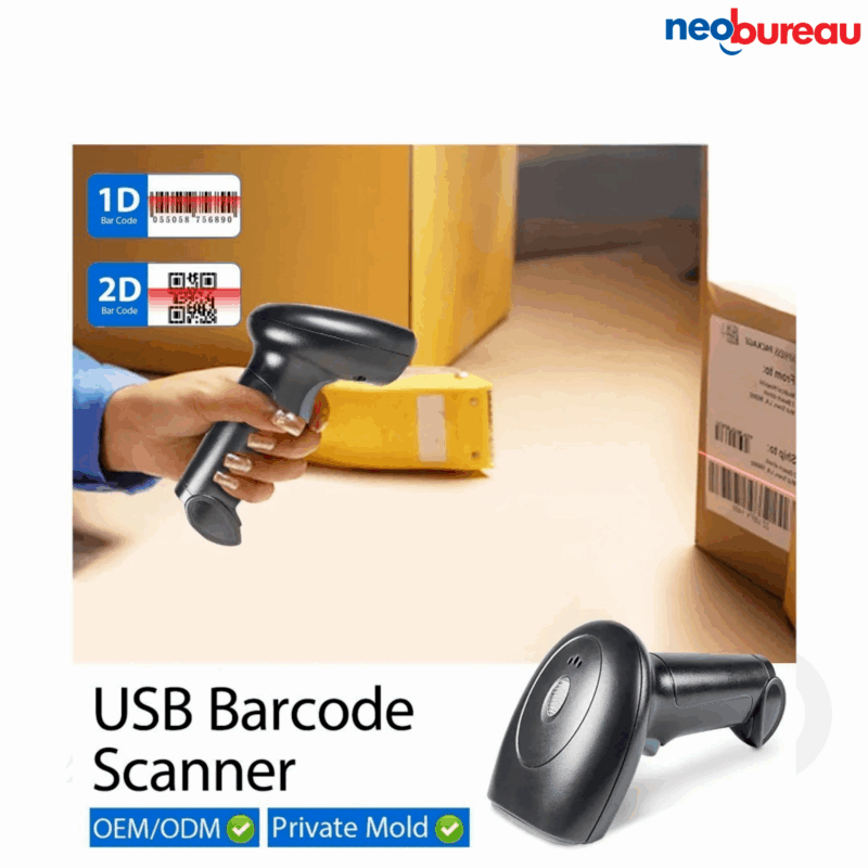 Lecteur Code Barre 2D USB