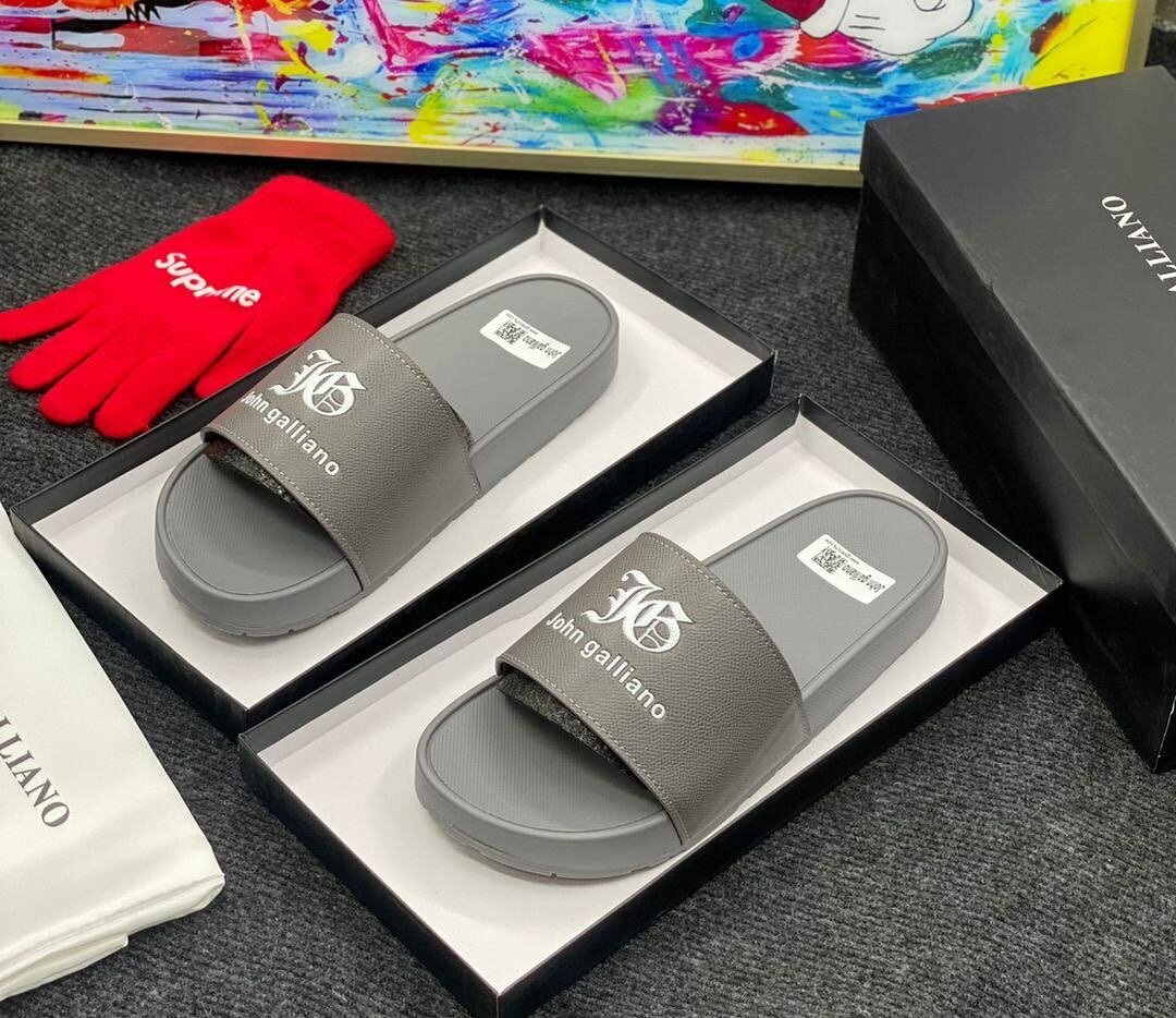 Mens slide John Galliano