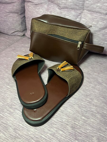 Sandales en cuir élégant