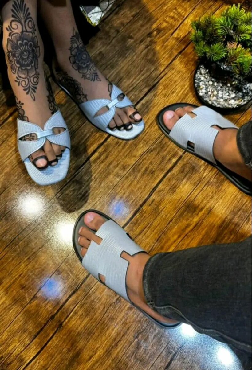 Sandales croisées unisexes élégantes