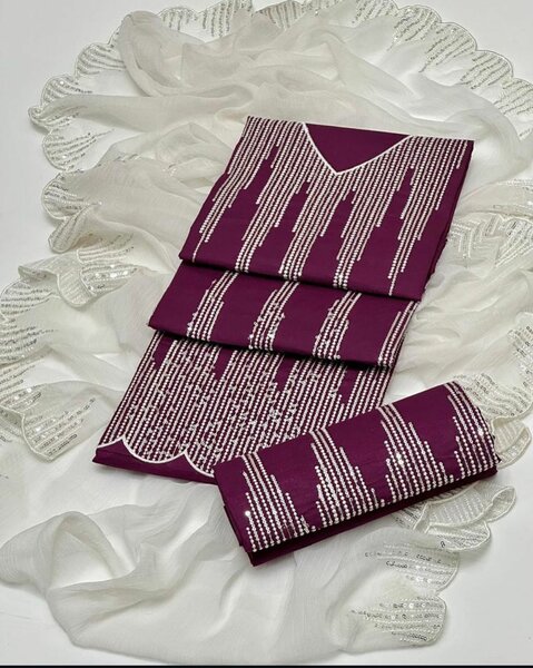 Soft cotton lawn 3 pc ,