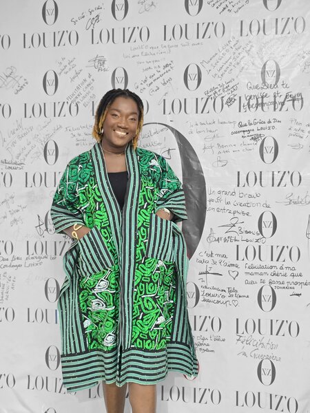 Caftan coloré africain pour femmes