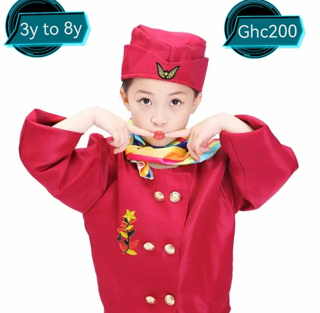 Kids Career Day Costumes - Air Hostess