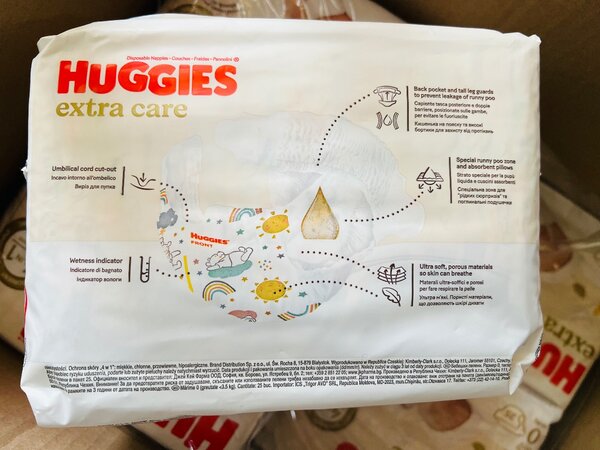 Huggies cordless diapers