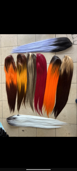 Longueur 30 synthétiques  noir