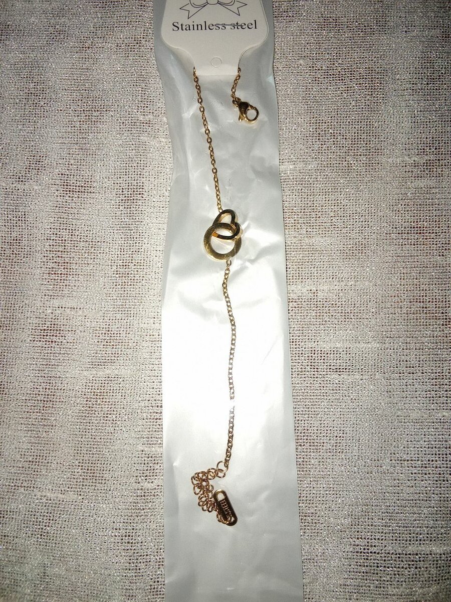 Bracelet chaîne acier inoxydable