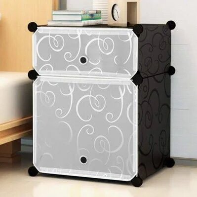 Two Cubes Plastic Wardrope