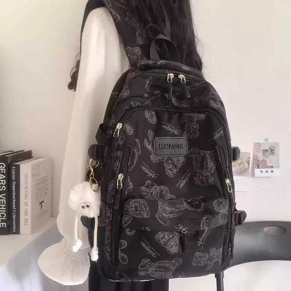 Sac à dos vintage en tissu