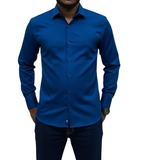 Chemise jaune élégante homme