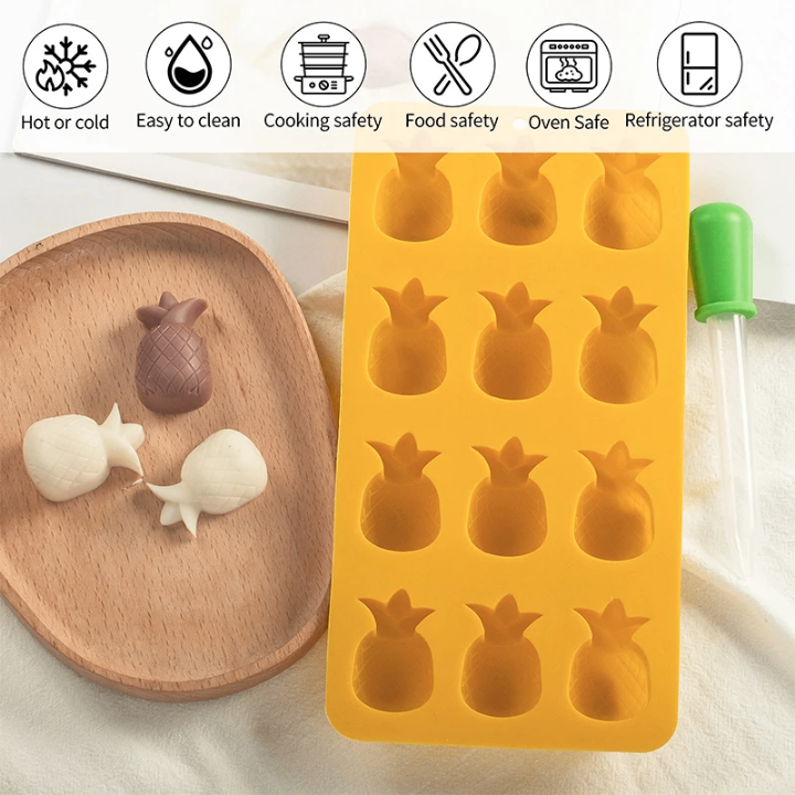 Moule Silicone Ananas