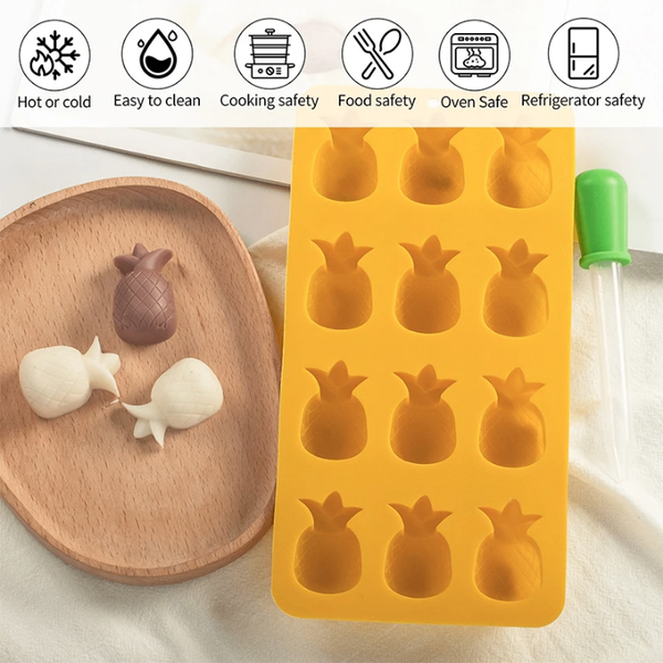 Moule Silicone Ananas