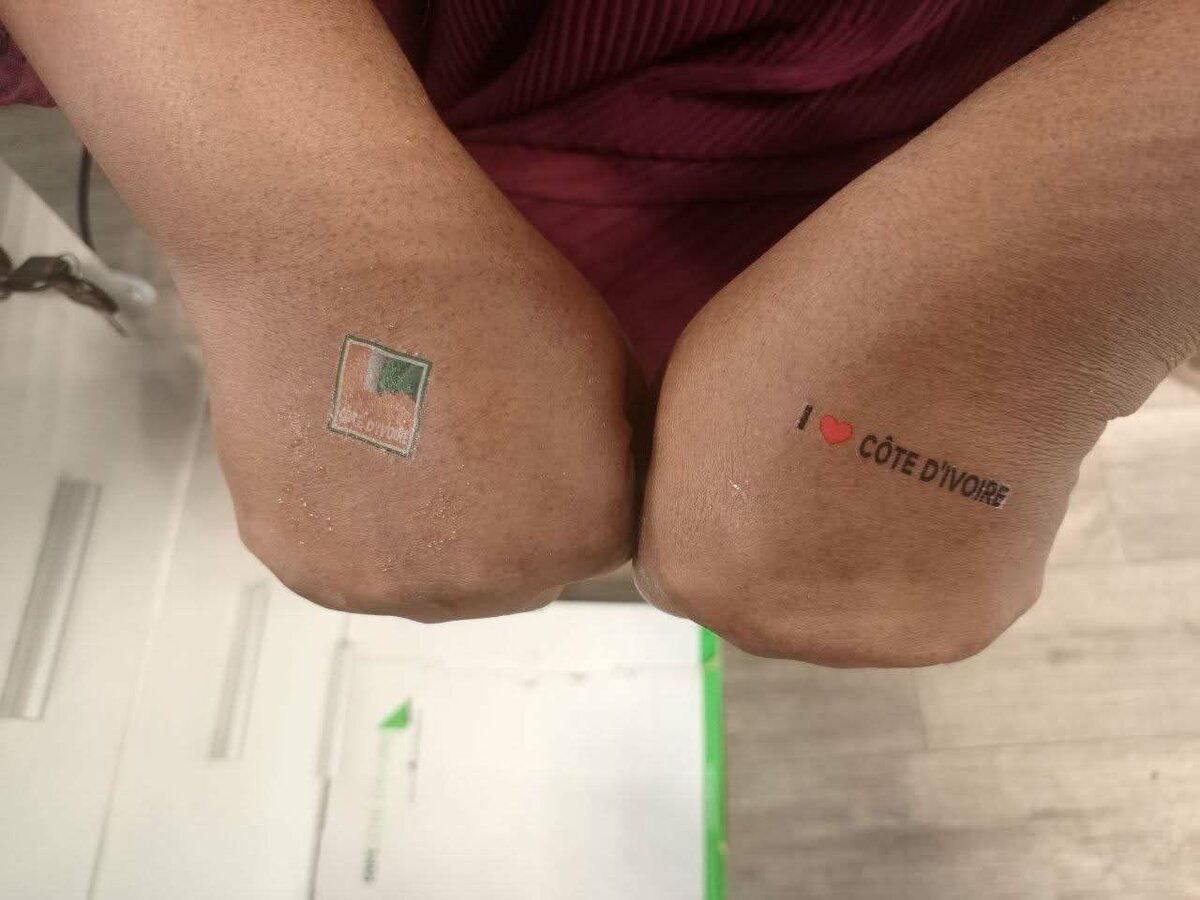Tatouages temporaires Côte d'Ivoire