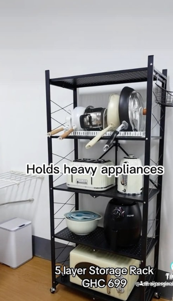 5 layer storage rack