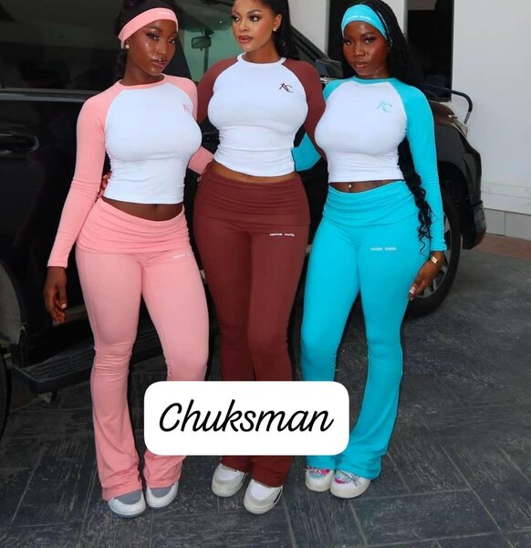 Tenue de sport femme colorée