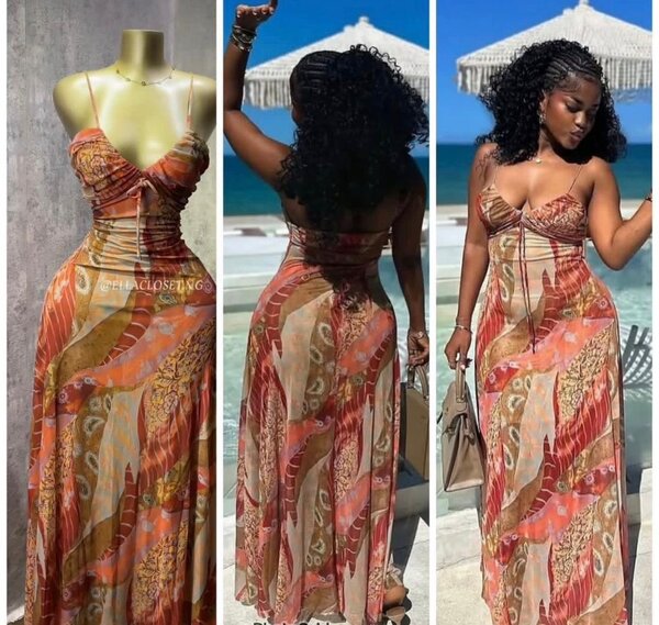 Robe d'été bohème chic