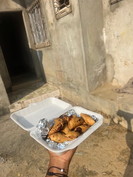 Délicieuses mini pastel viande